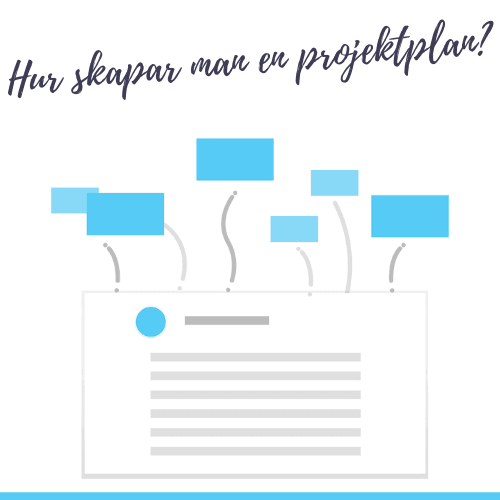 Hur skapar man en projektplan