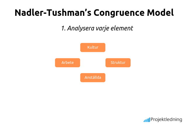 Nadler-Tushman’s Congruence Model Analysera varje element