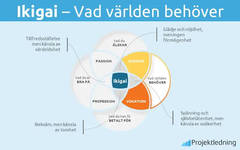 Ikigai Vad världen behöver