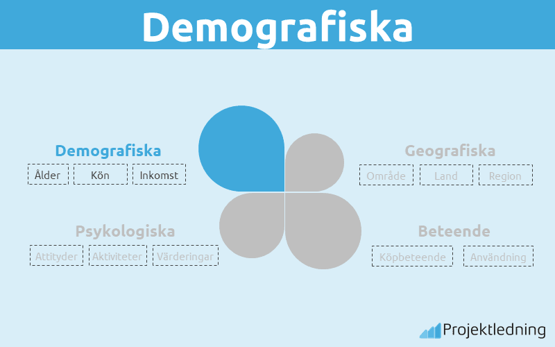 Marknadssegmentering demografiska