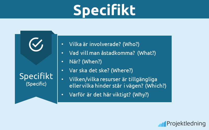 SMART specifikt