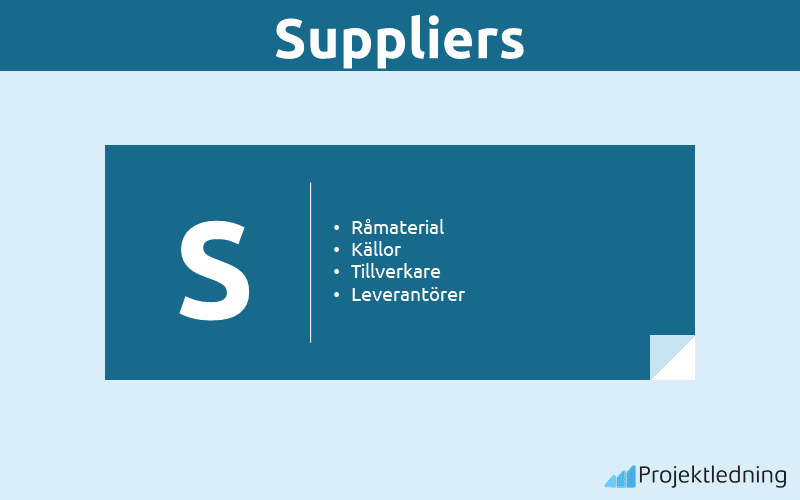 Suppliers