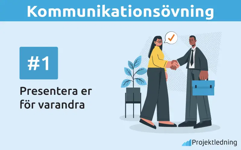 Kommunikationsövning Presentera er för varandra