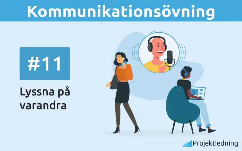 Kommunikationsövning lyssna på varandra
