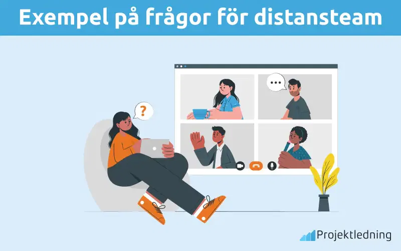 Exempel på frågor för distansteam