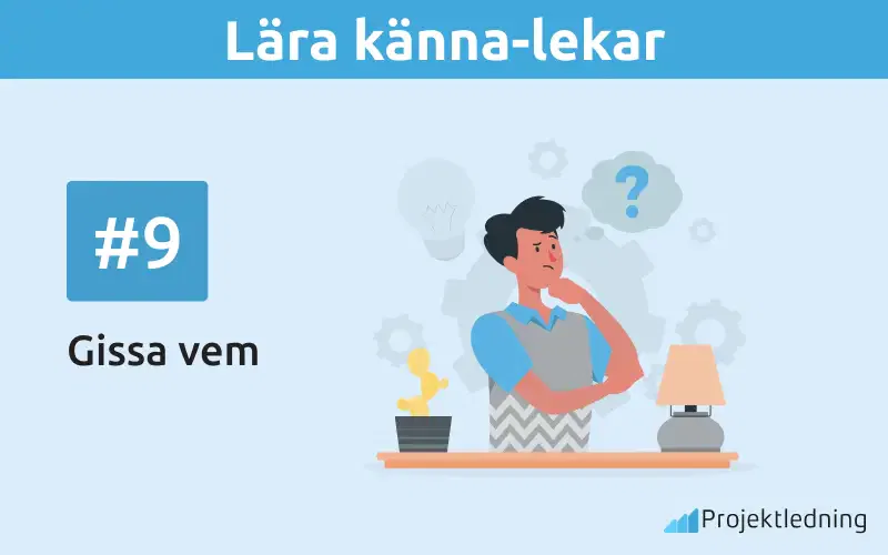 Lära känna-lekar Gissa vem 