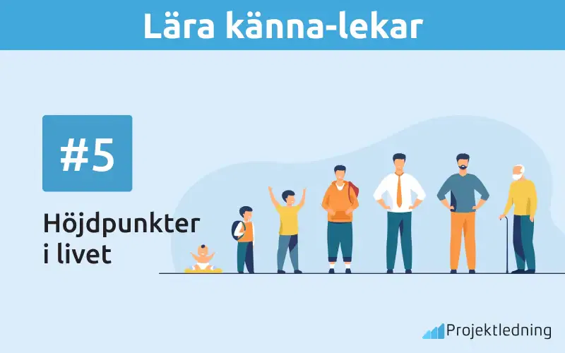 Lära känna-lekar Höjdpunkter i livet 