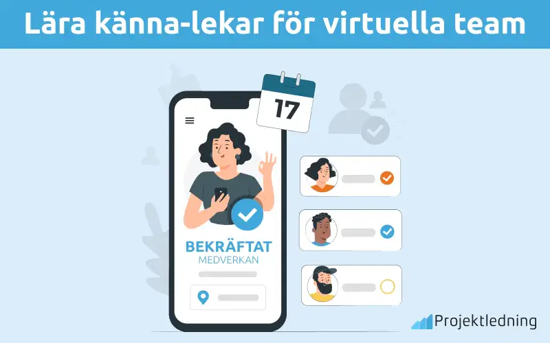 Lära känna-lekar för virtuella team