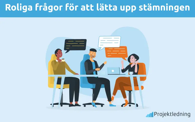 Roliga frågor för att lätta upp stämningen