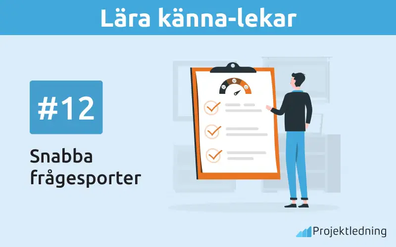 Lära känna-lekar Snabba frågesporter 