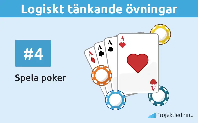 Logiskt tänkande övningar Spela poker