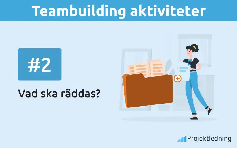 Teambuilding aktiviteter  Vad ska räddas?