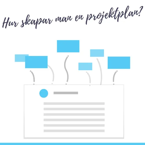 Hur skapar man en projektplan