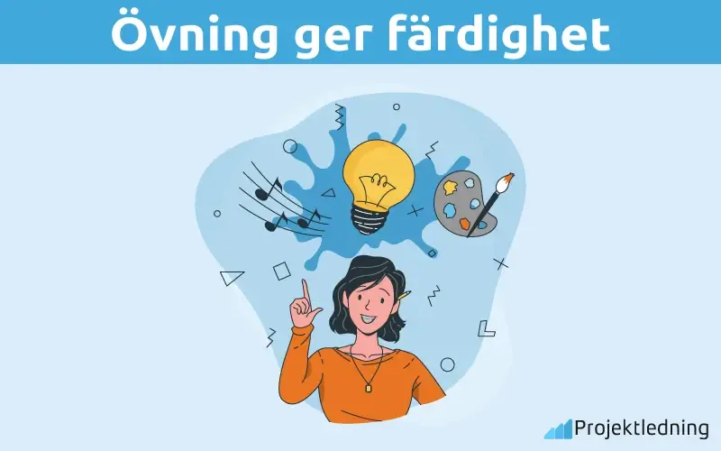 övning ger färdighet