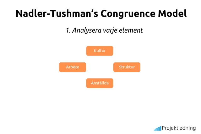 Nadler-Tushman’s Congruence Model Analysera varje element