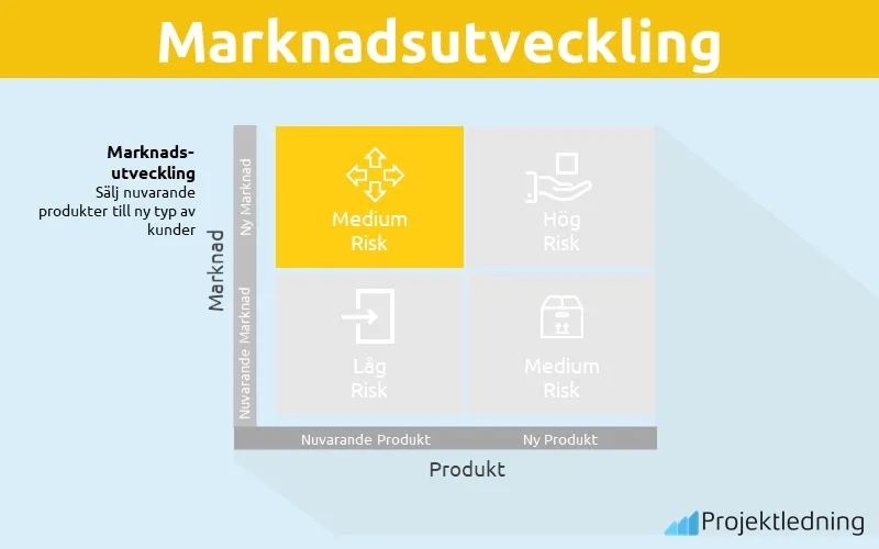 Ansoff Matris marknadsutveckling