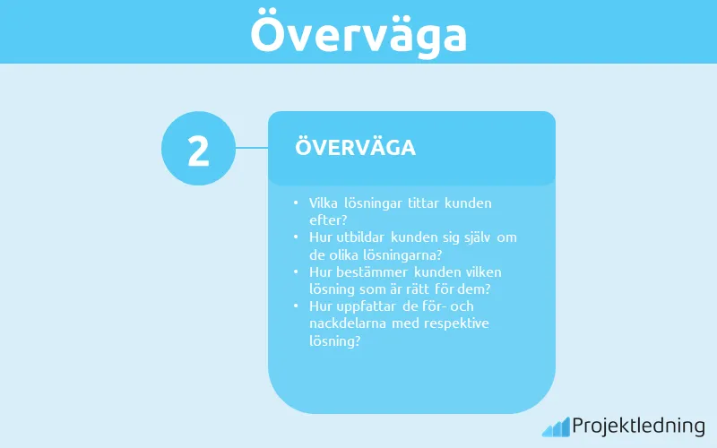 överväga