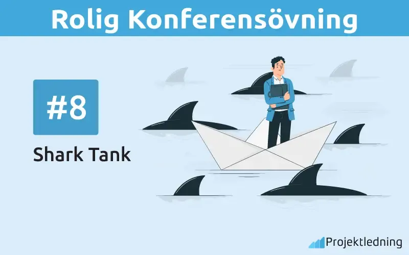 Rolig Konferensövning Shark Tank Rolig Konferensövning Shark Tank