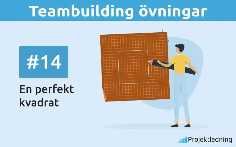 Teambuilding övningar en perfekt kvadrat
