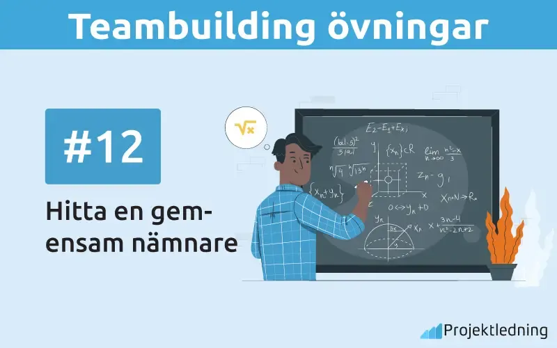Teambuilding övningar hitta en gemensam nämnare