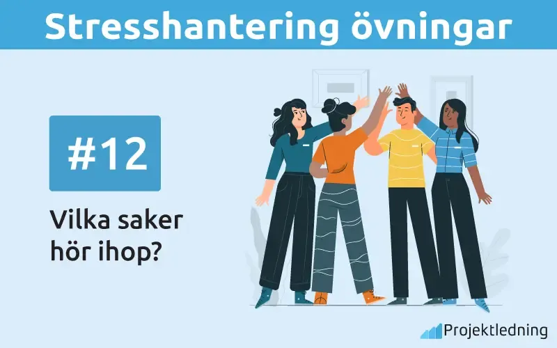 Vilka saker Gruppövning problemlösning Vilka saker hör ihop?