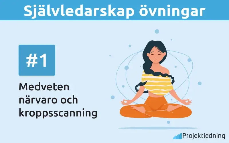 Sjalvledarskap ovningar Medveten närvaro och kroppsscanning