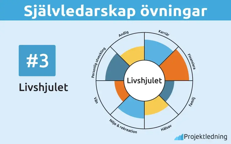 Sjalvledarskap ovningar Livshjulet