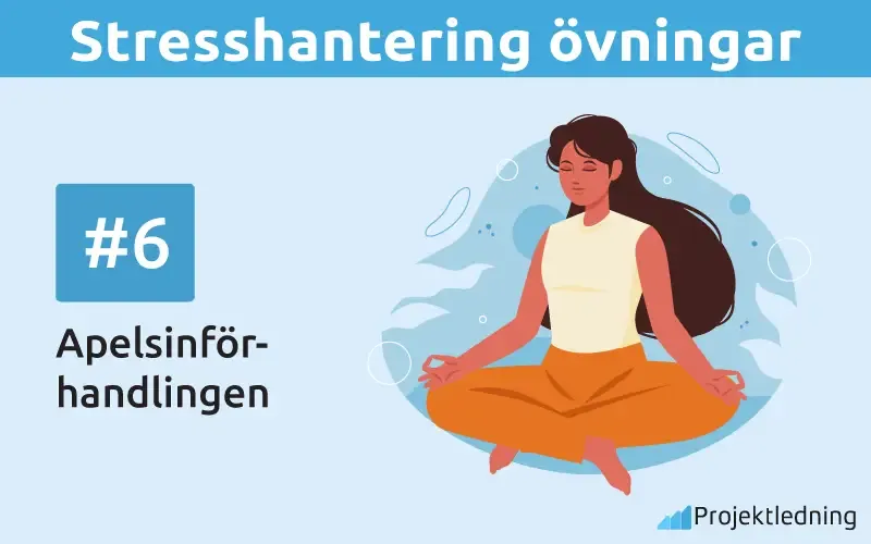 Apelsinfor Stresshantering övning Andningsövning