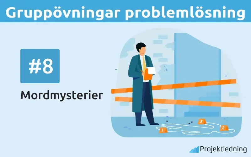 Mordmysterier Gruppövning problemlösning Mordmysterier