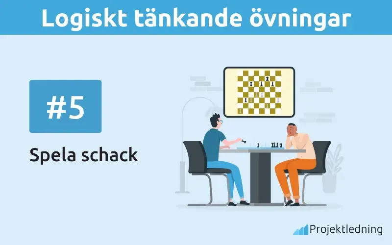 Logiskt tänkande övningar Spela schack
