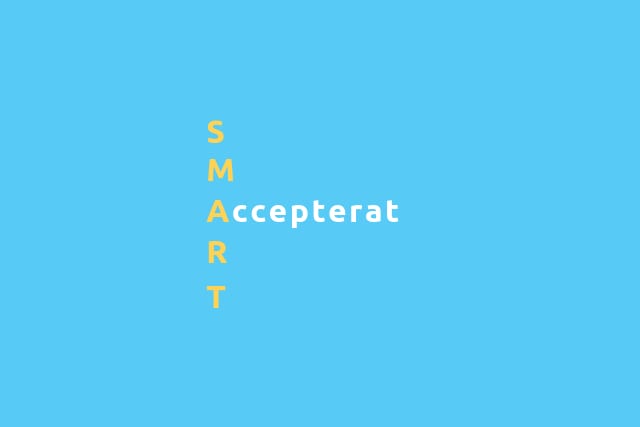 Smarta mål accepterat