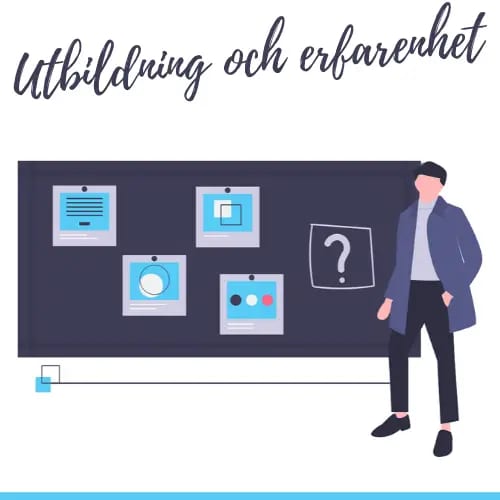 Utbildning och erfarenhet