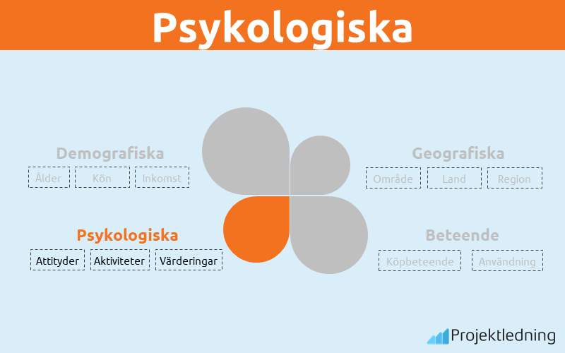 Marknadssegmentering psykologiska