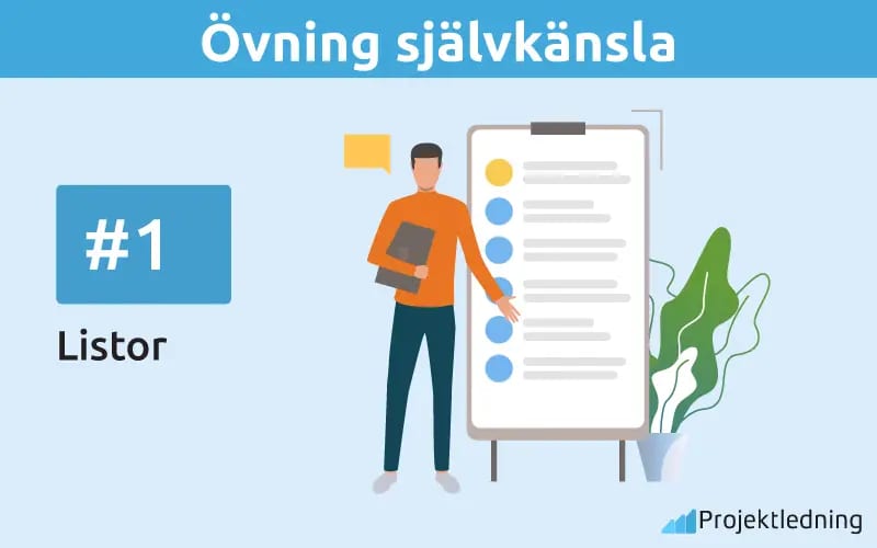 Listor Självkänsla övningar Listor