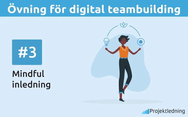 Övning för digital teambuilding Mindful inledning